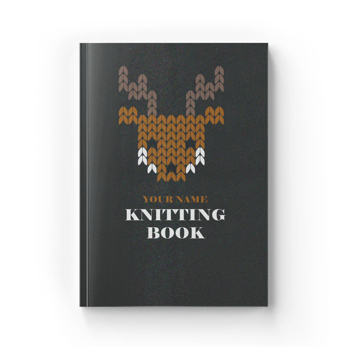 Personalized Knitting Journal | A5 Knitting Project Planner Notebook | Knitter's Log Book | Gift for Knitter