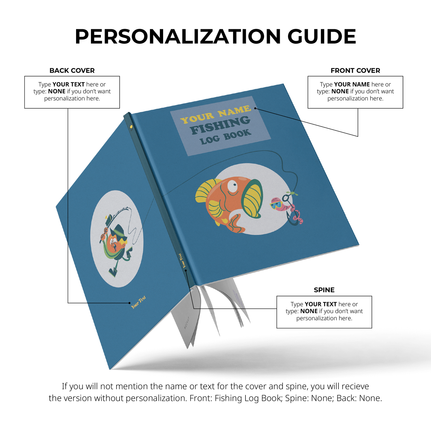 Fishing Log Book For Kids