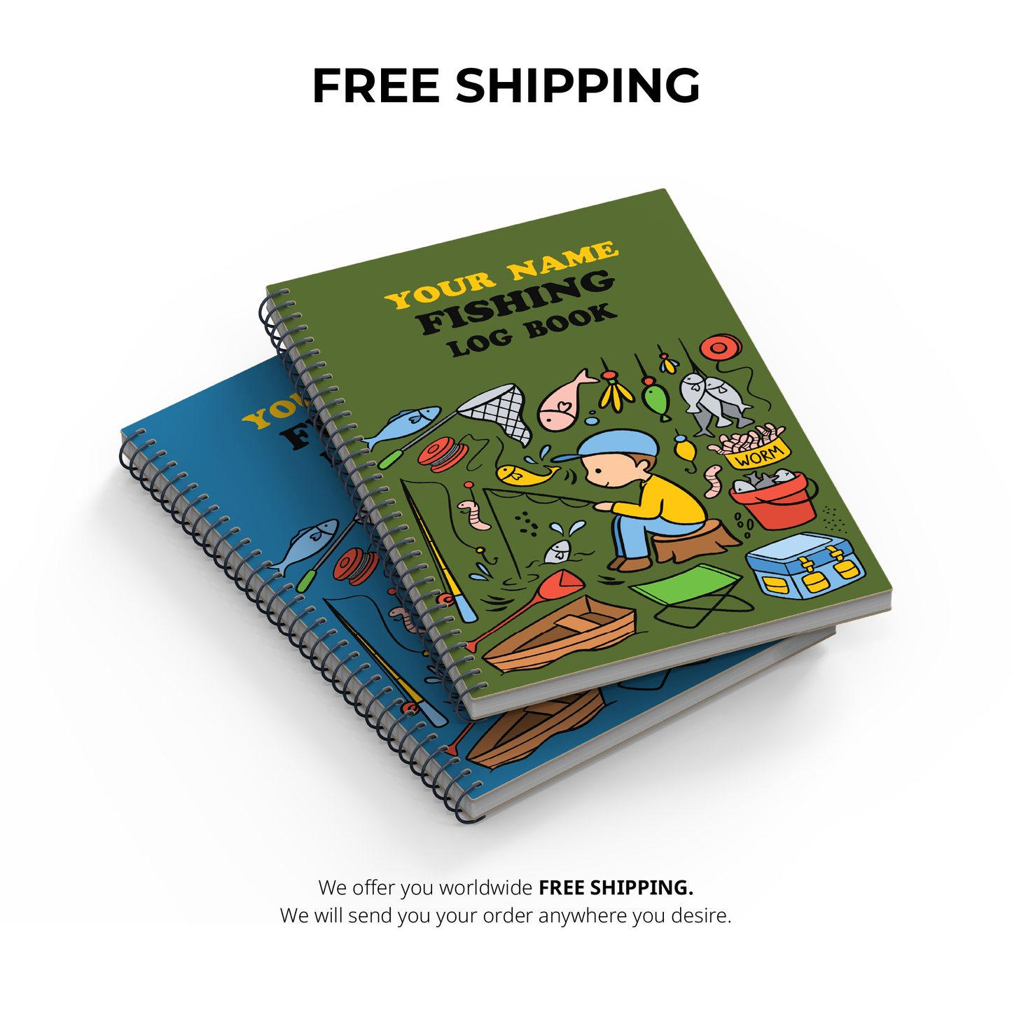 Fishing Log Book For Kids