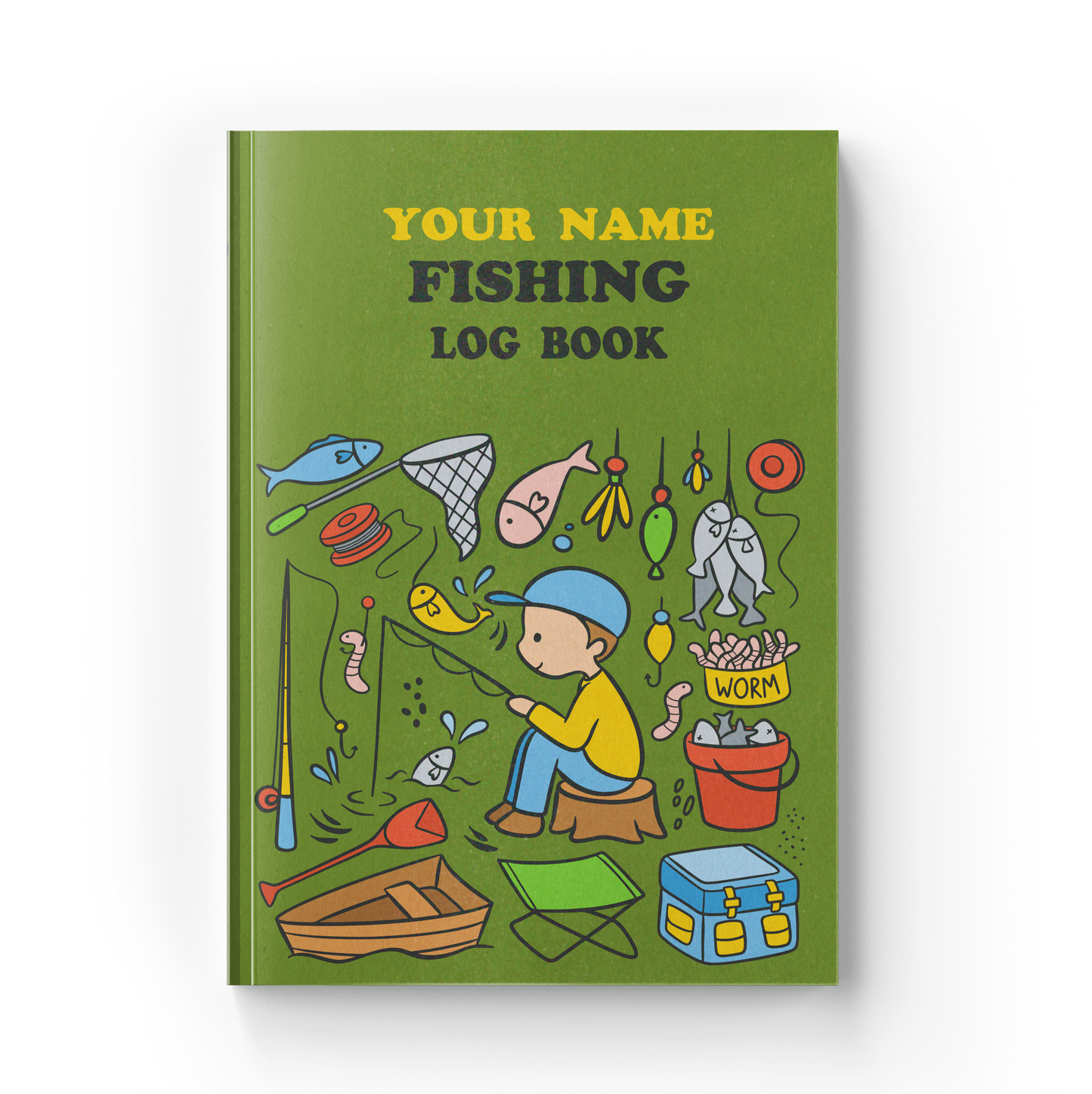 Fishing Log Book For Kids