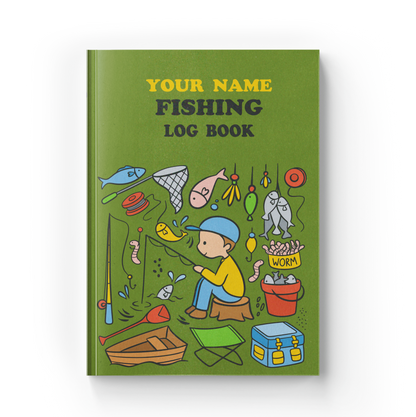 Fishing Log Book For Kids