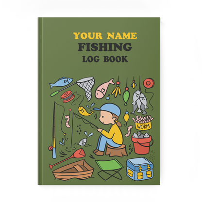 Fishing Log Book For Kids