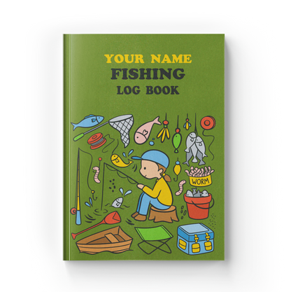 Fishing Log Book For Kids