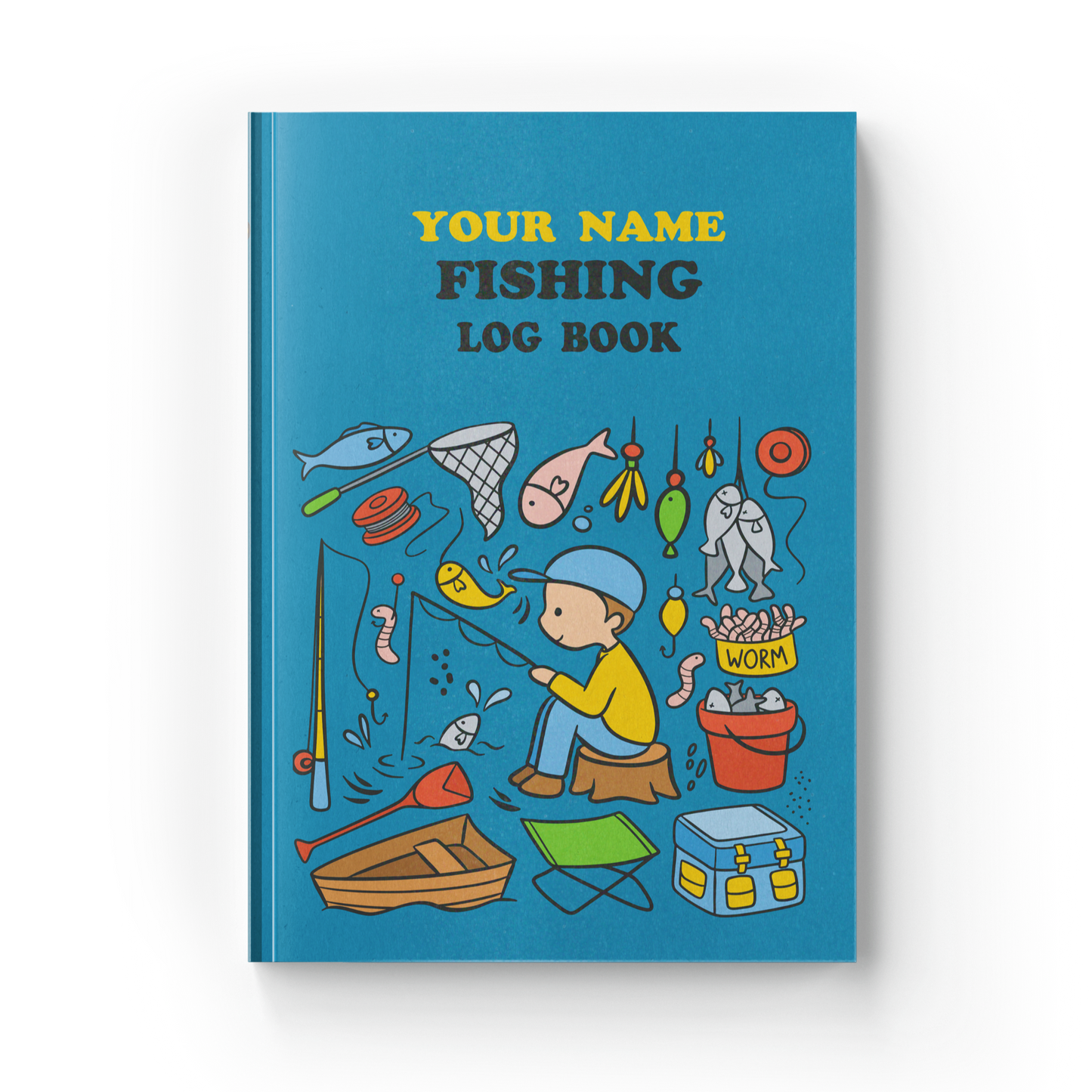 Fishing Log Book For Kids