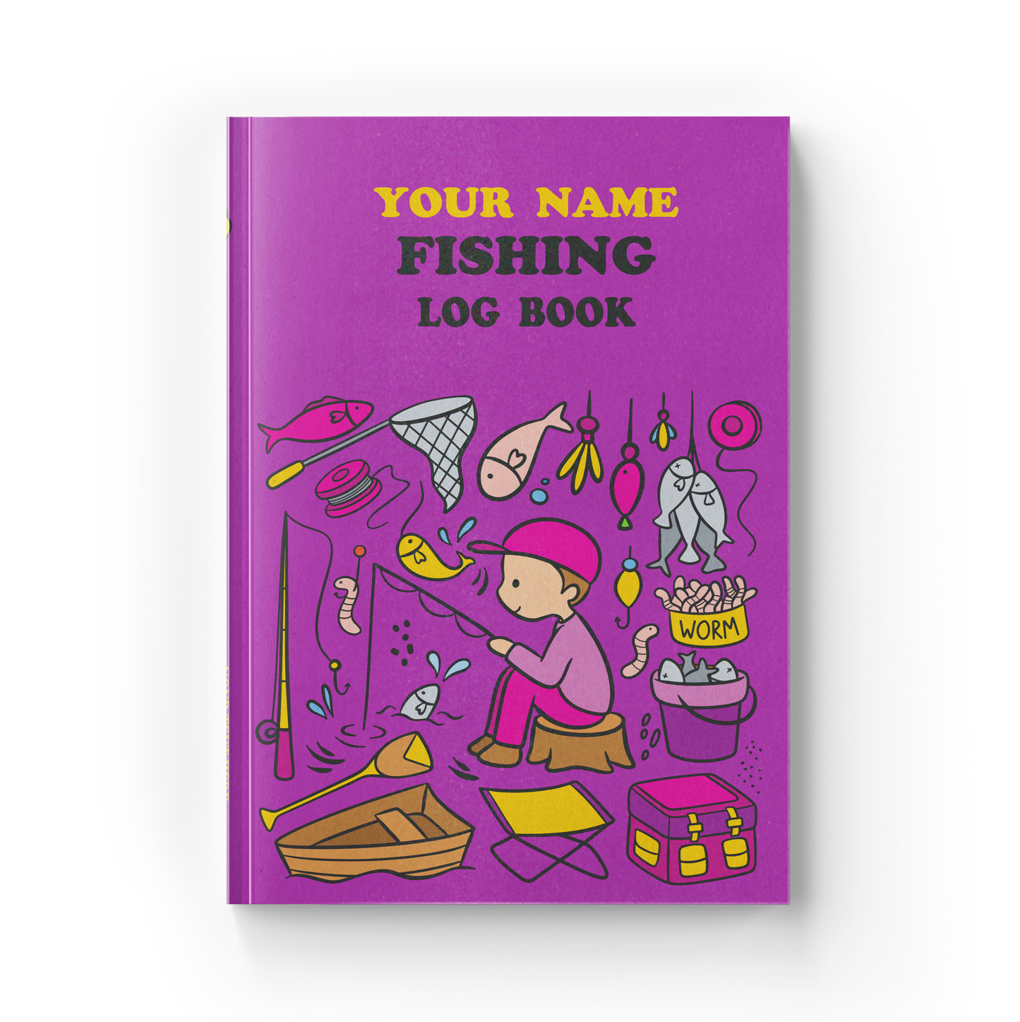 Fishing Log Book For Kids