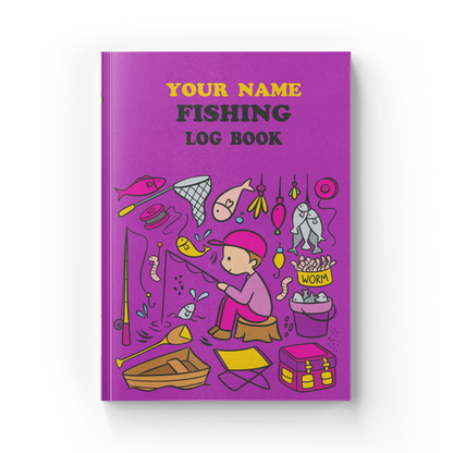 Fishing Log Book For Kids