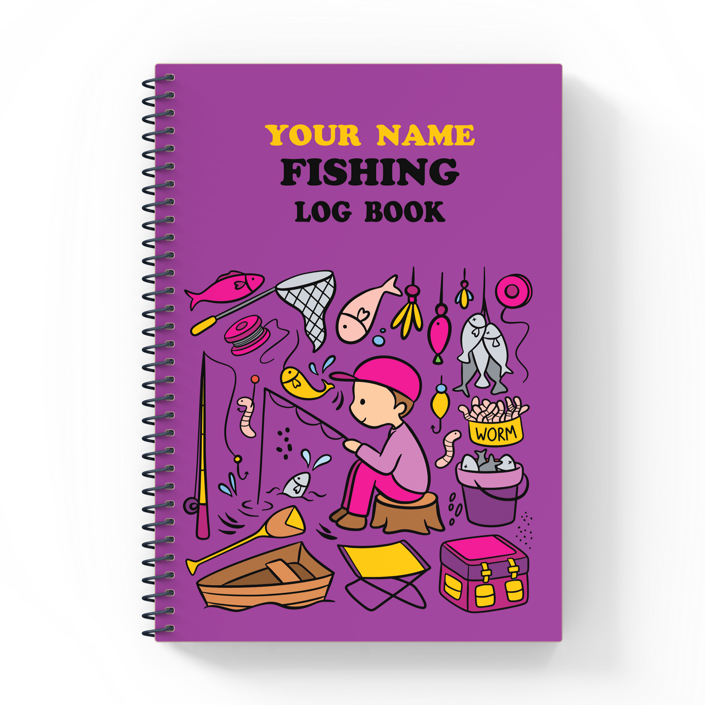 Fishing Log Book For Kids