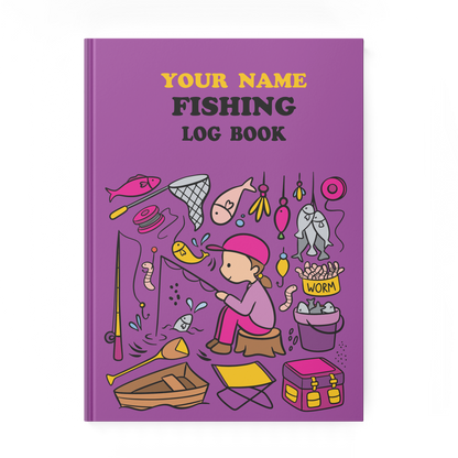 Fishing Log Book For Kids