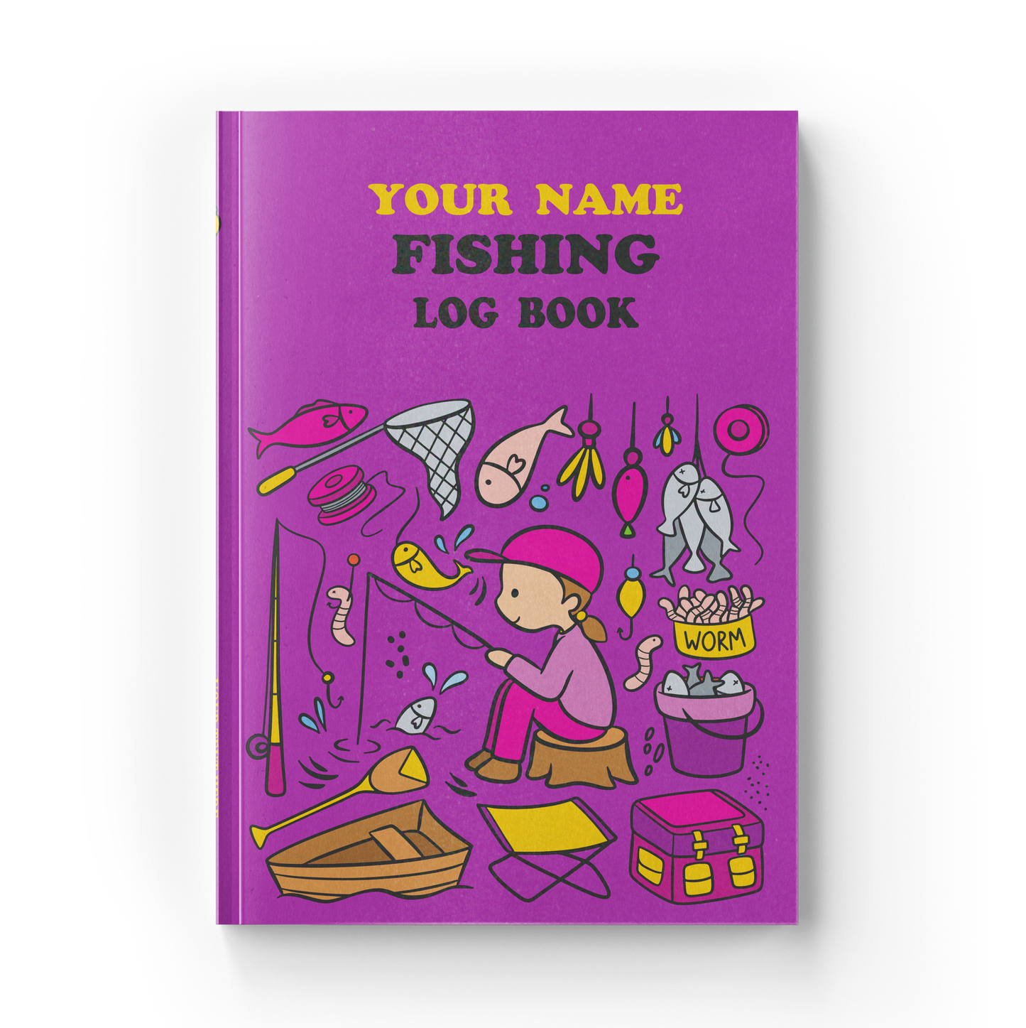 Fishing Log Book For Kids