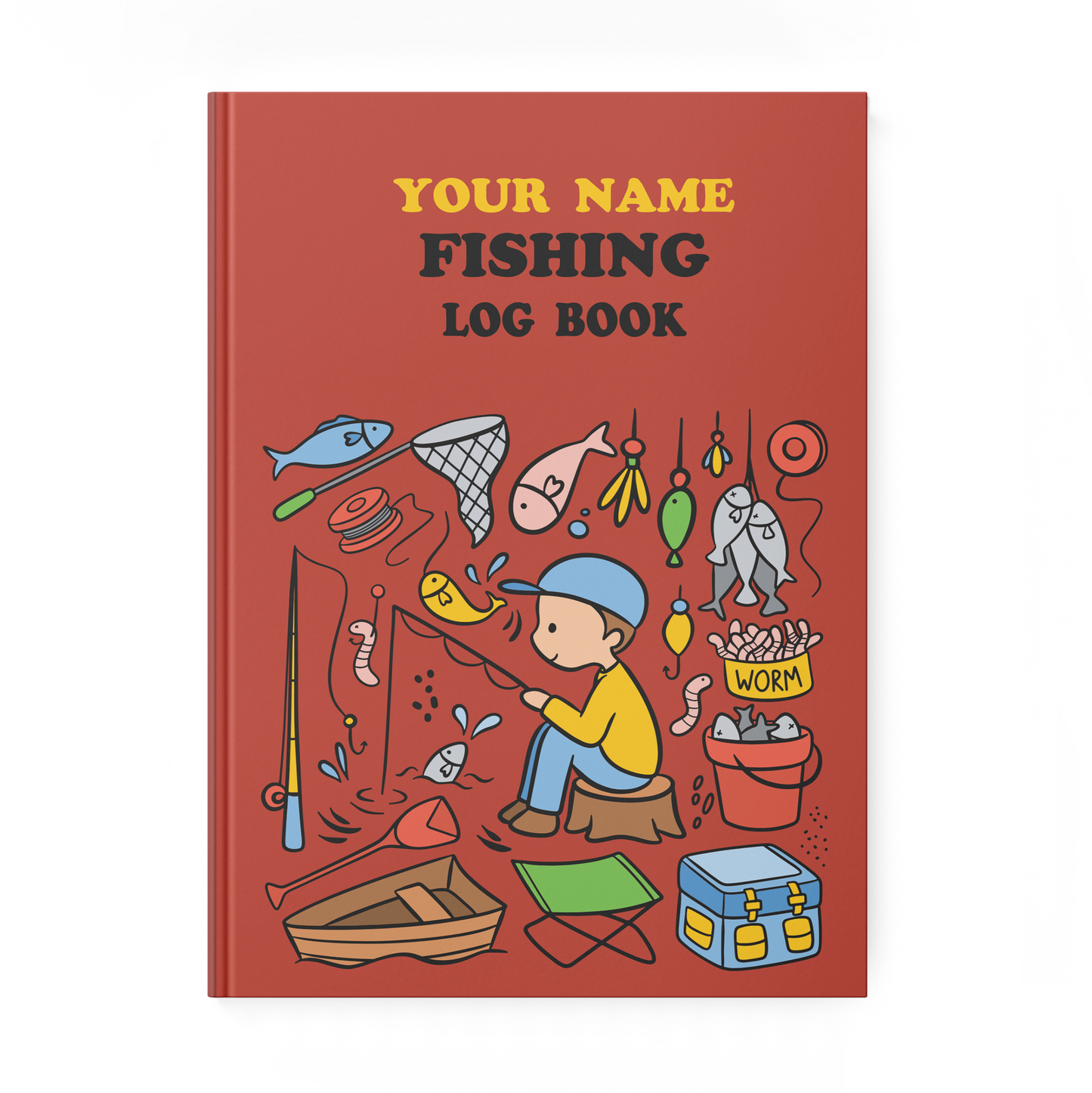 Fishing Log Book For Kids