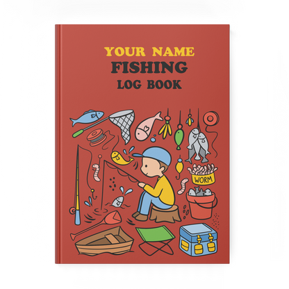 Fishing Log Book For Kids