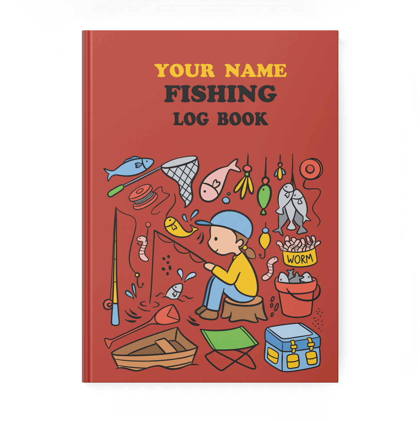 Fishing Log Book For Kids