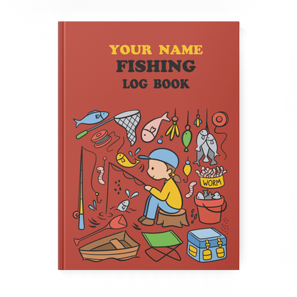 Fishing Log Book For Kids