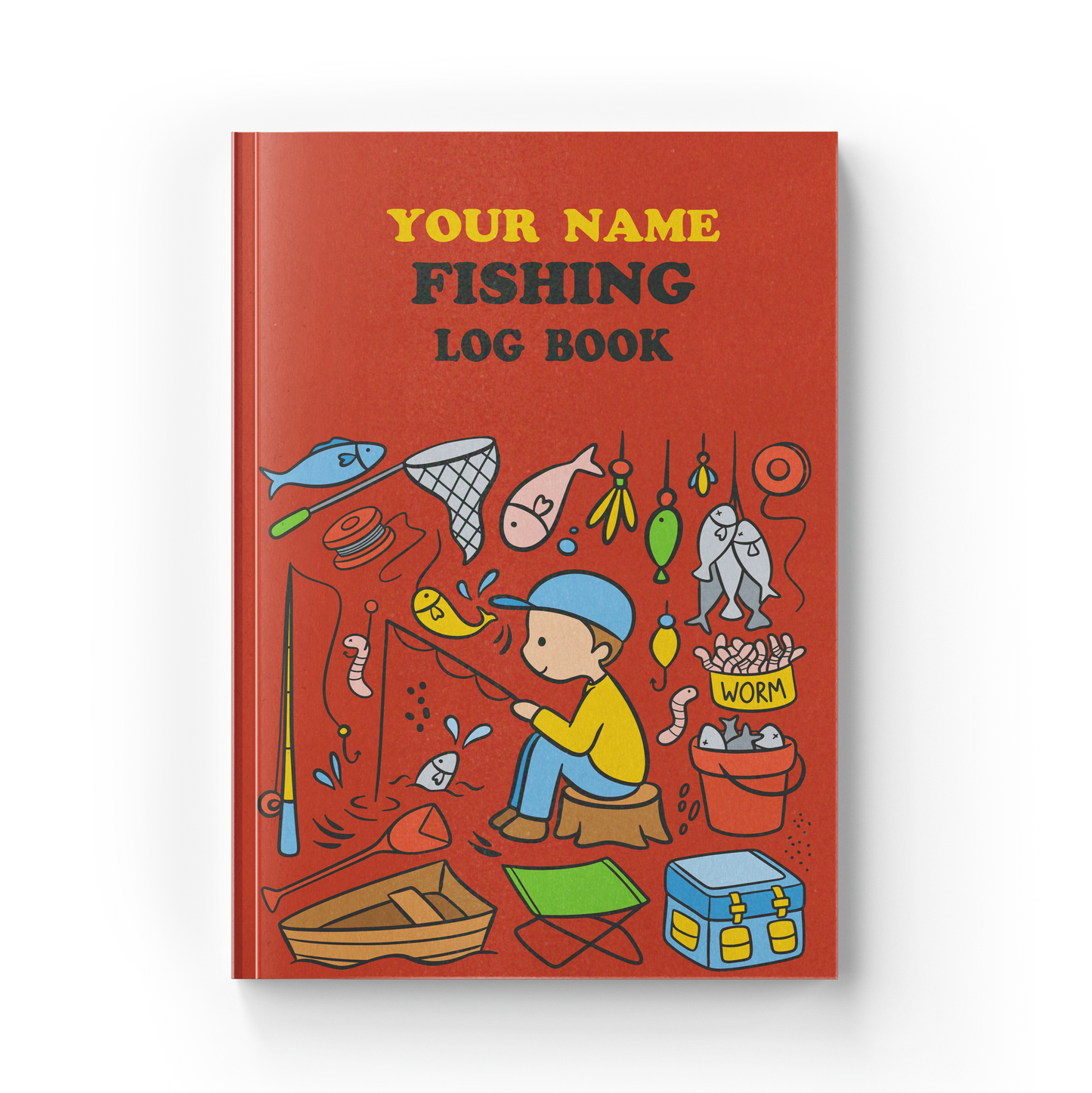 Fishing Log Book For Kids