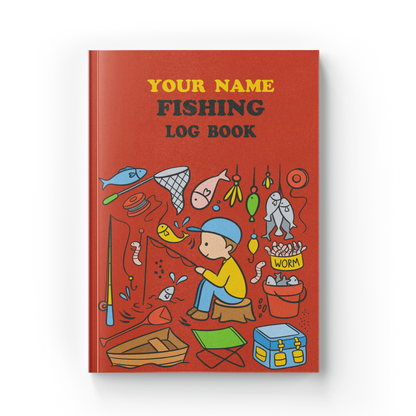 Fishing Log Book For Kids