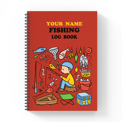 Fishing Log Book For Kids