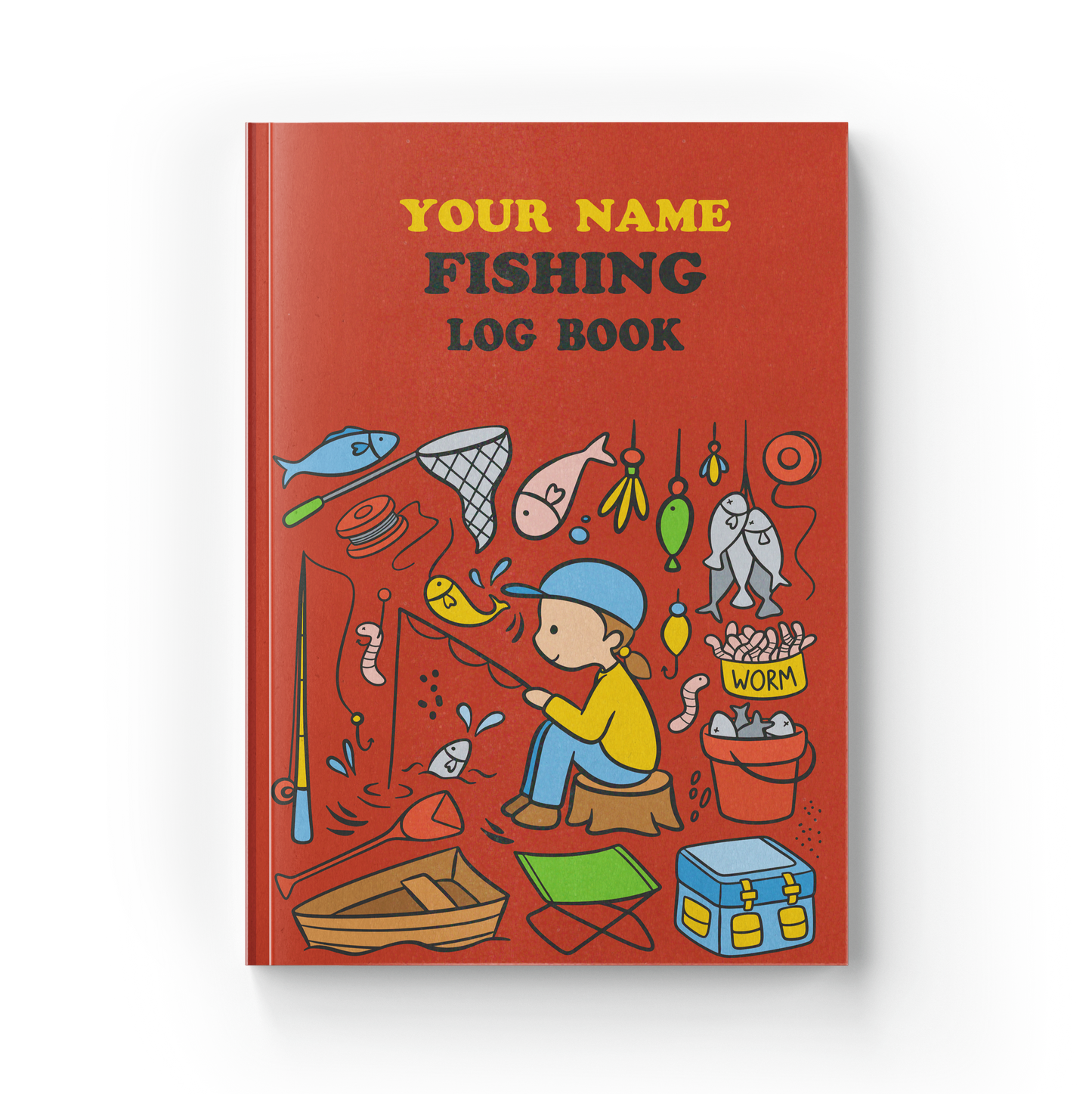 Fishing Log Book For Kids