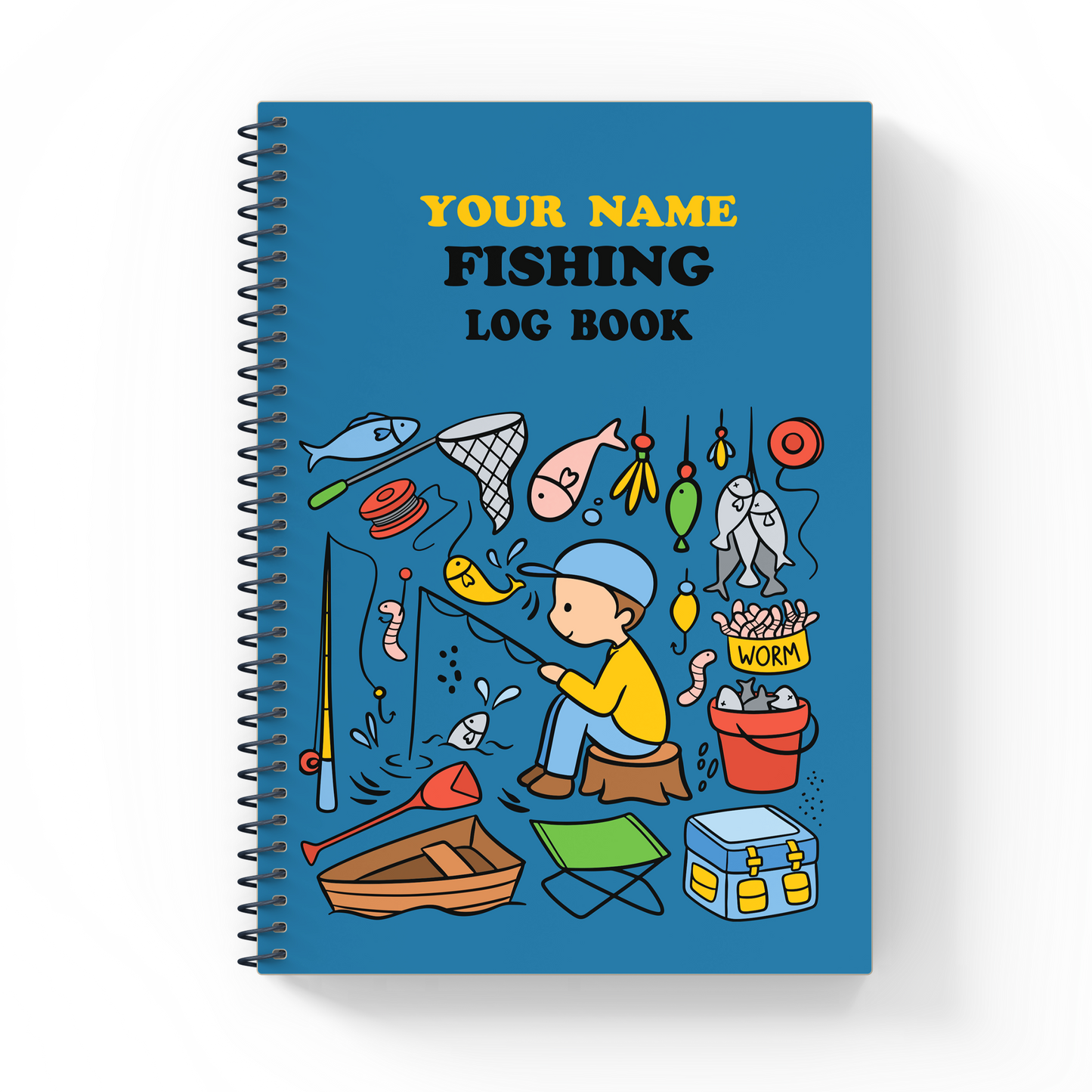 Fishing Log Book For Kids