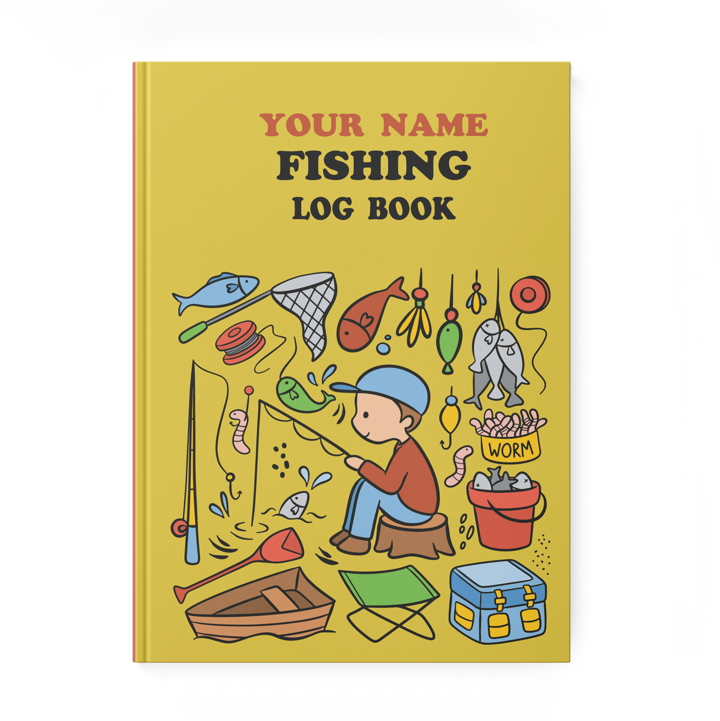 Fishing Log Book For Kids