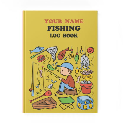 Fishing Log Book For Kids