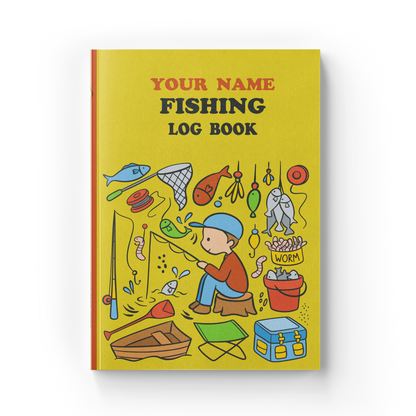 Fishing Log Book For Kids