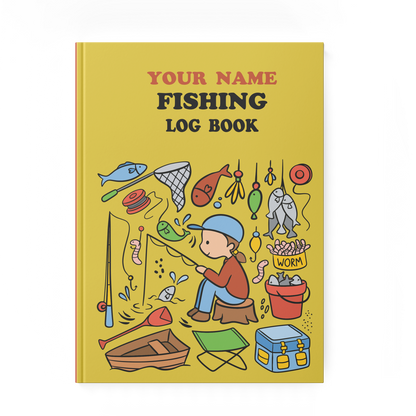 Fishing Log Book For Kids