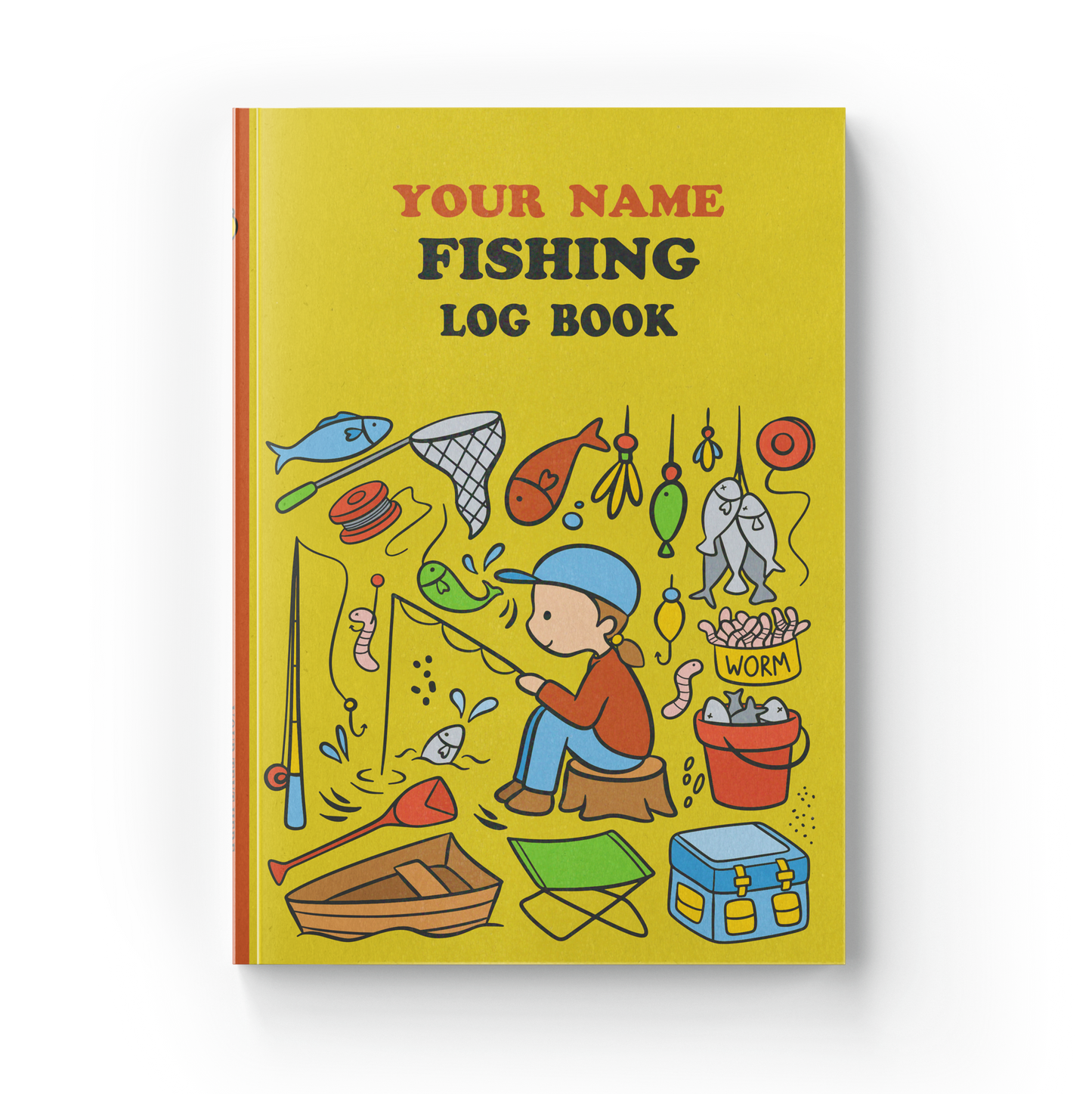 Fishing Log Book For Kids