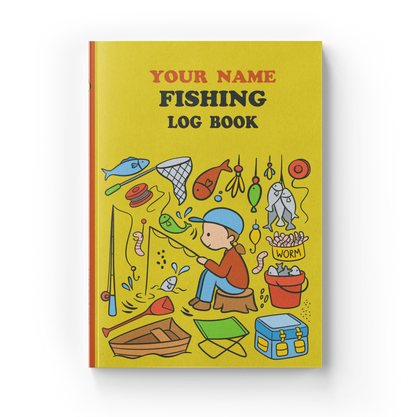 Fishing Log Book For Kids