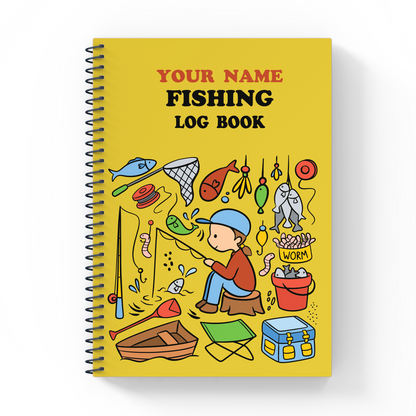 Fishing Log Book For Kids