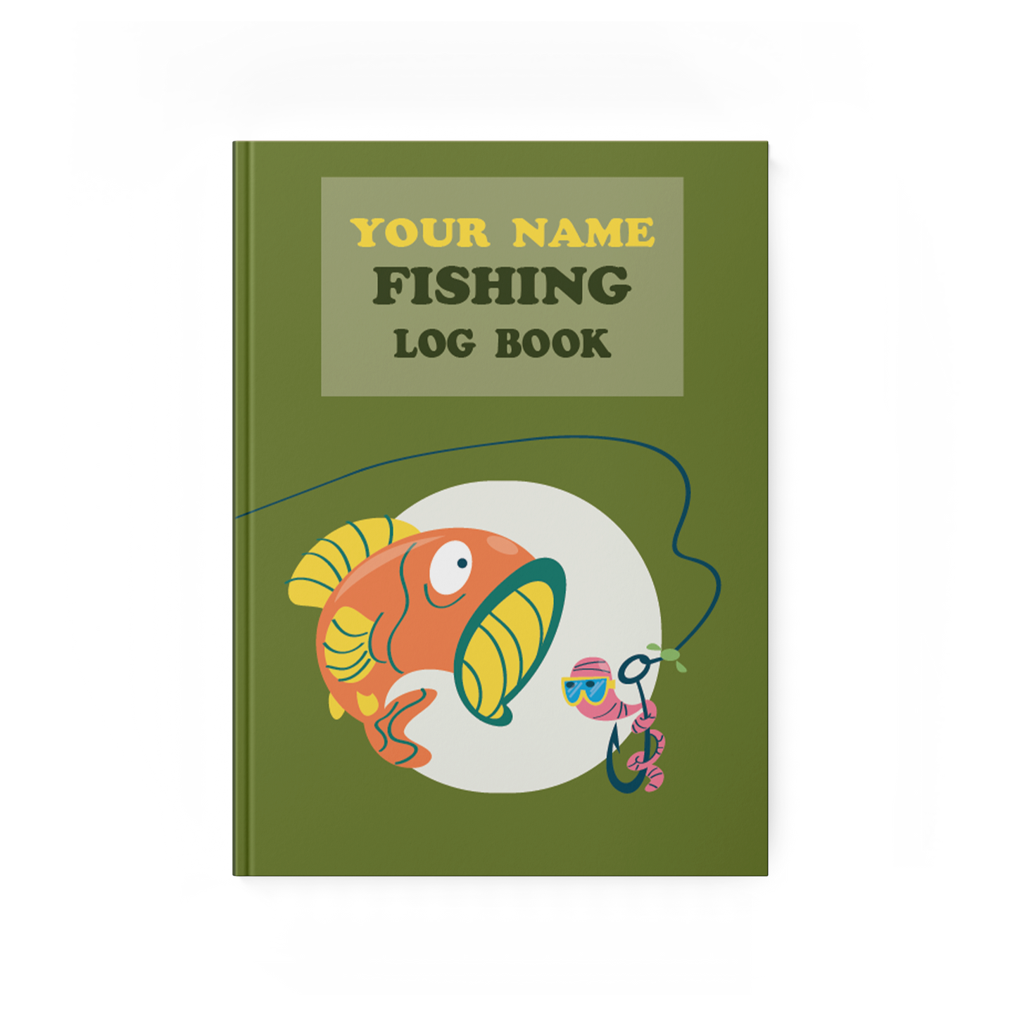 Fishing Log Book For Kids