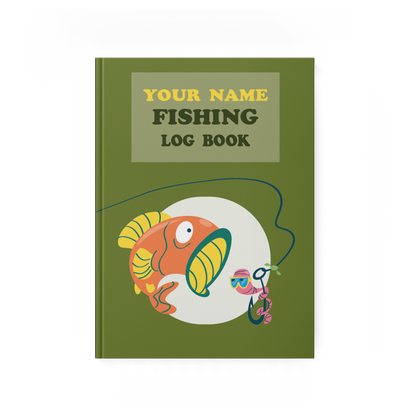 Fishing Log Book For Kids