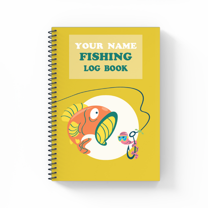Fishing Log Book For Kids