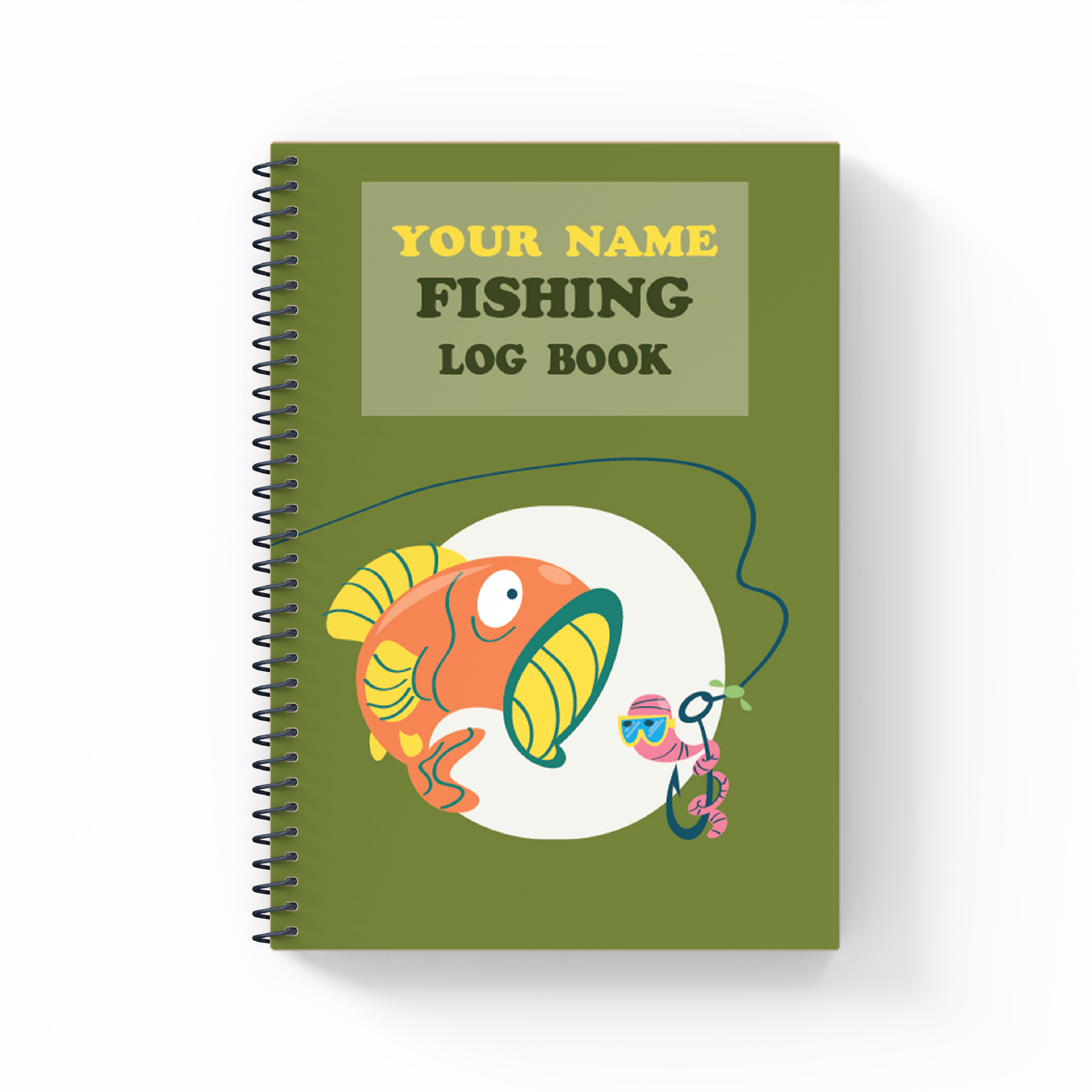 Fishing Log Book For Kids