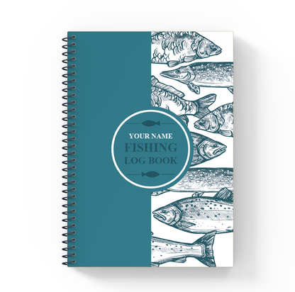 Fishing Log Book / Angler’s Catch Tracker & Journal