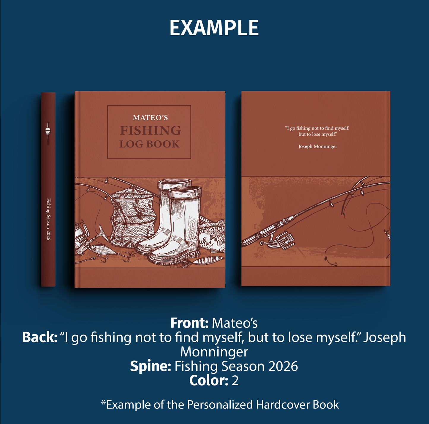 Fishing Log Book / Fly Fishing Log & Diary