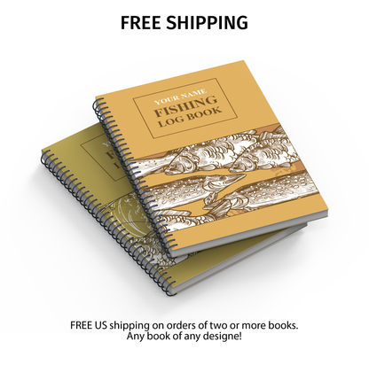 Fishing Log Book / Fly Fishing Log & Diary
