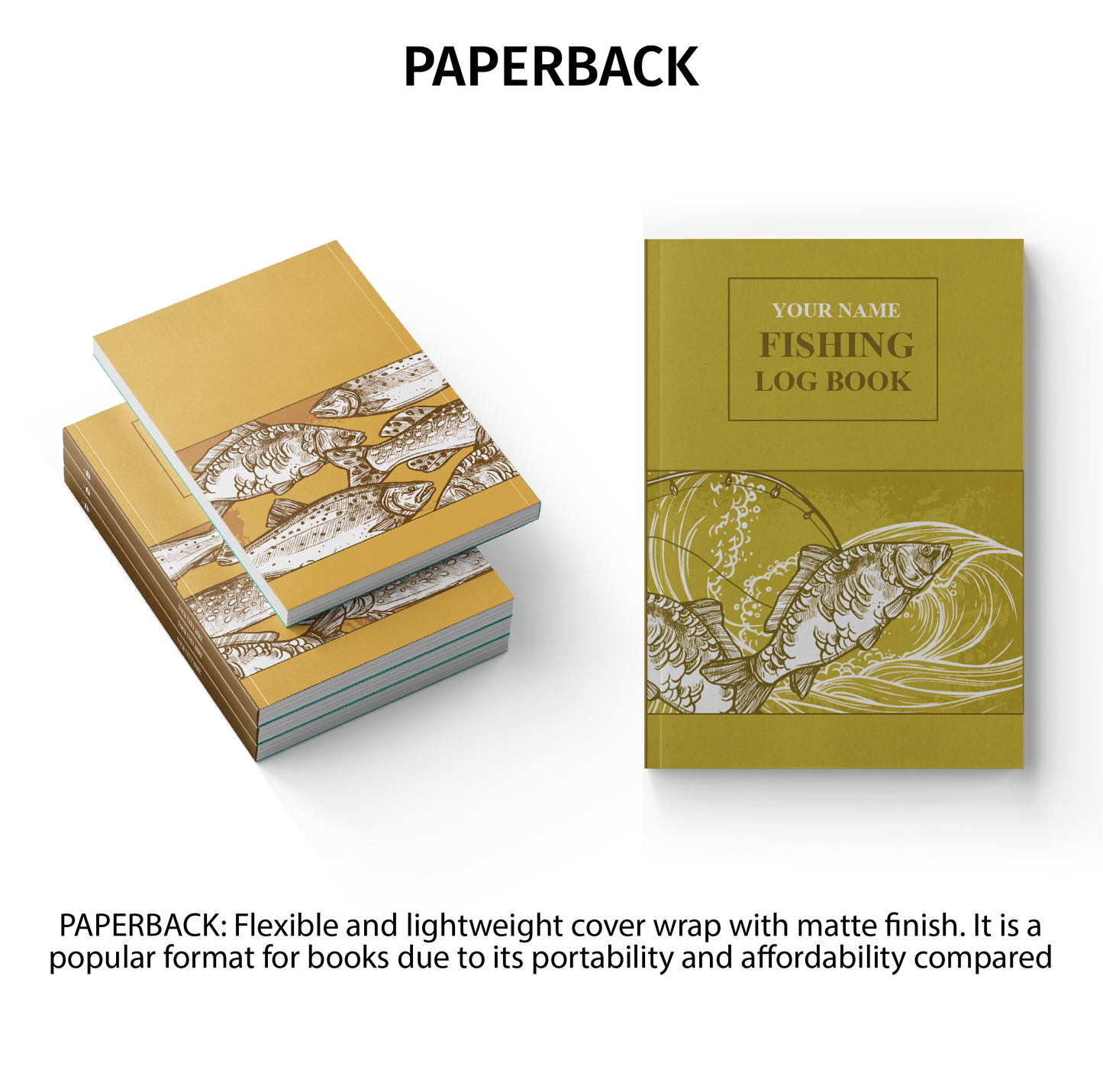 Fishing Log Book / Fly Fishing Log & Diary