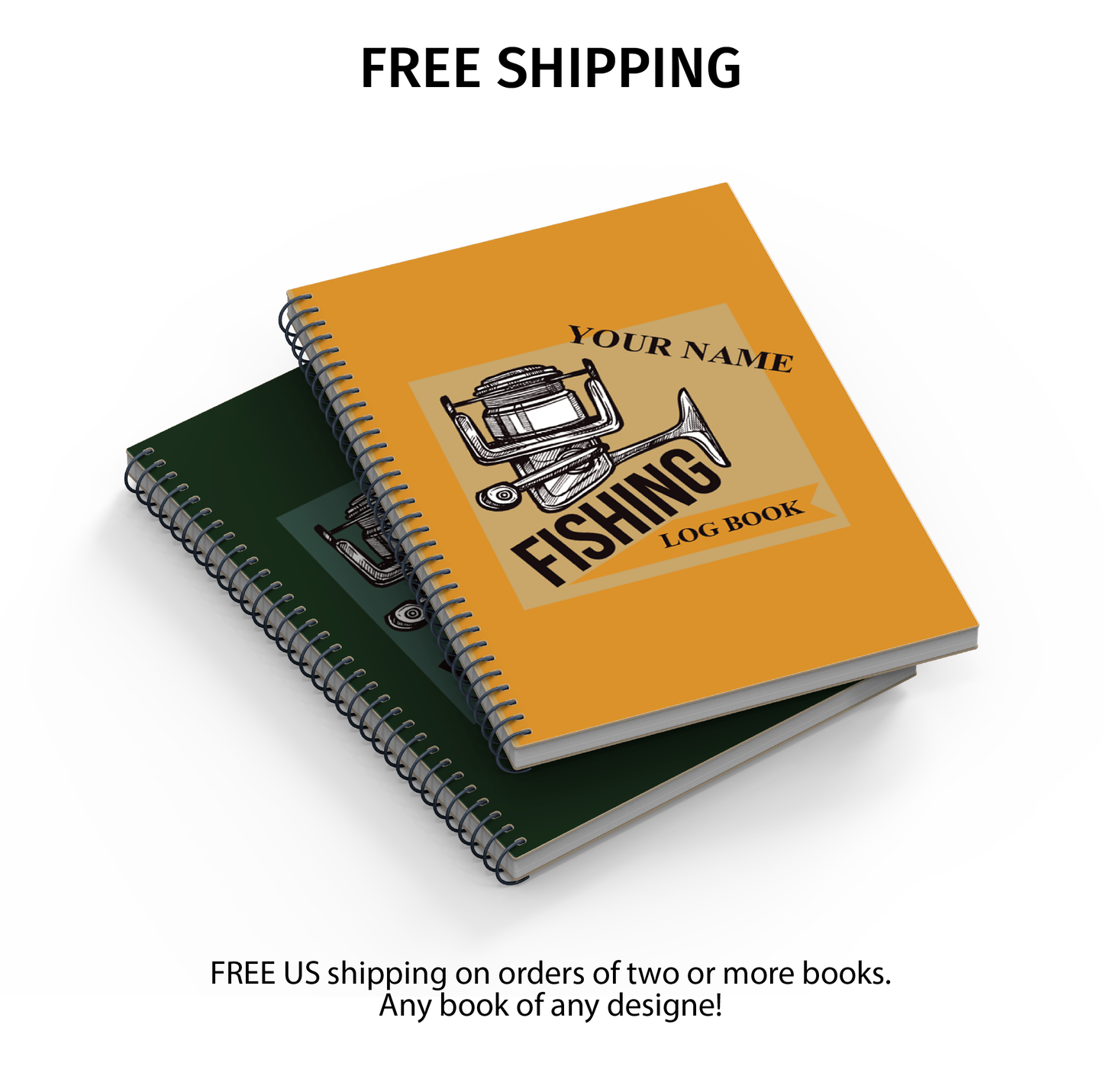 Fishing Log Book / FREE Personalization / Angler’s Catch Tracker