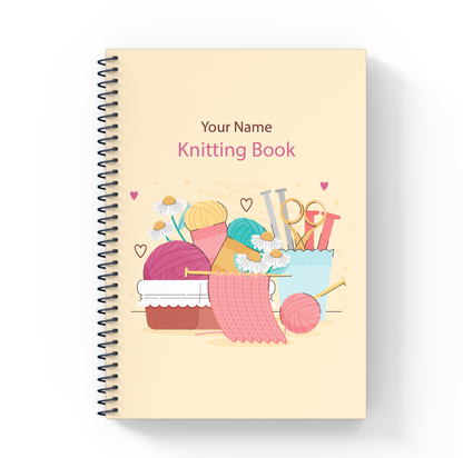 Knitting Book / Free Personalization / Knitting Accessories / Chamomile