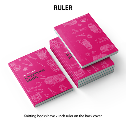 Knitting Book / Free Personalization / Knitting Accessories