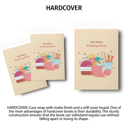 Knitting Book / Free Personalization / Knitting Accessories / Chamomile