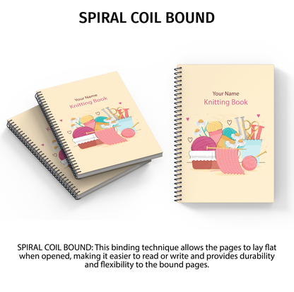 Knitting Book / Free Personalization / Knitting Accessories / Chamomile
